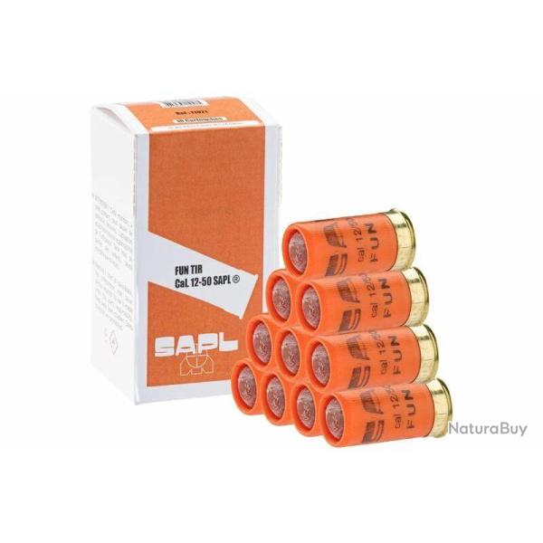 Bo�te de 10 cartouches FUN TIR Calibre 12/50 SAPL