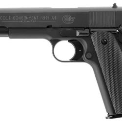 Pistolet d'alarme Colt Government 1911 A1 calibre 9mm PAK Noir Umarex
