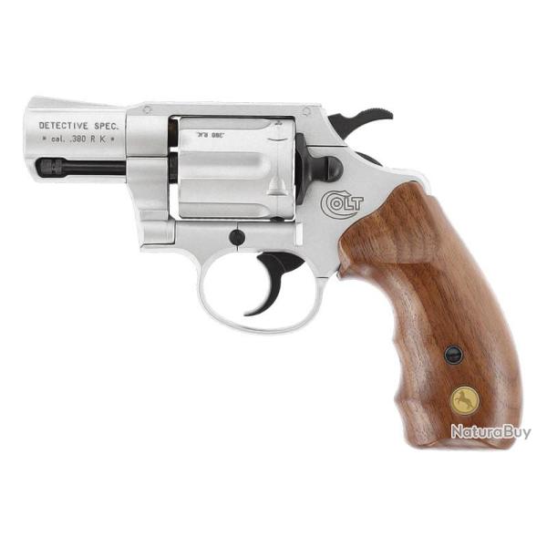 Revolver d'alarme Colt Detective Special calibre 380/9mm RK Bois Umarex