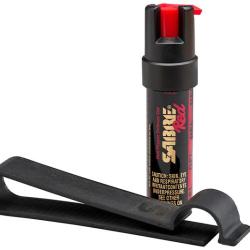 Bombe lacrymog&egrave;ne Gel Poivre SBP 22.5ML avec Clip Sabre Red Clip Ceinture