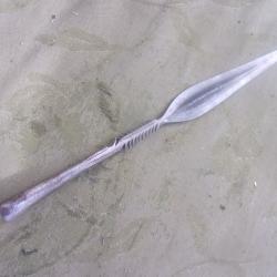pointe de lance africaine long;  43,5 cm