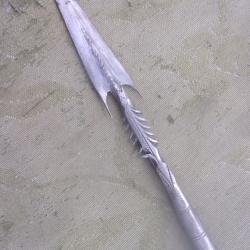 pointe de lance africaine long;  29,9  cm