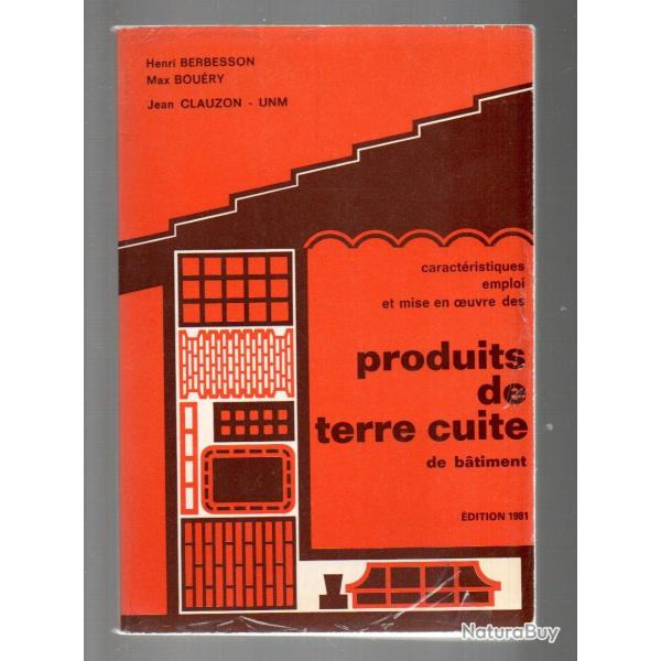 mise en oeuvre des produits de terre cuite de batiment berbesson , bouery et clozon