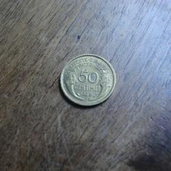 monnaie 50 centimes morlon 1939