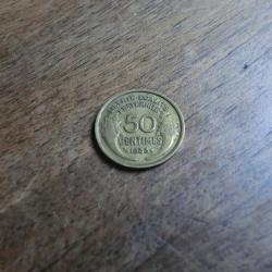 monnaie 50 centimes morlon 1933