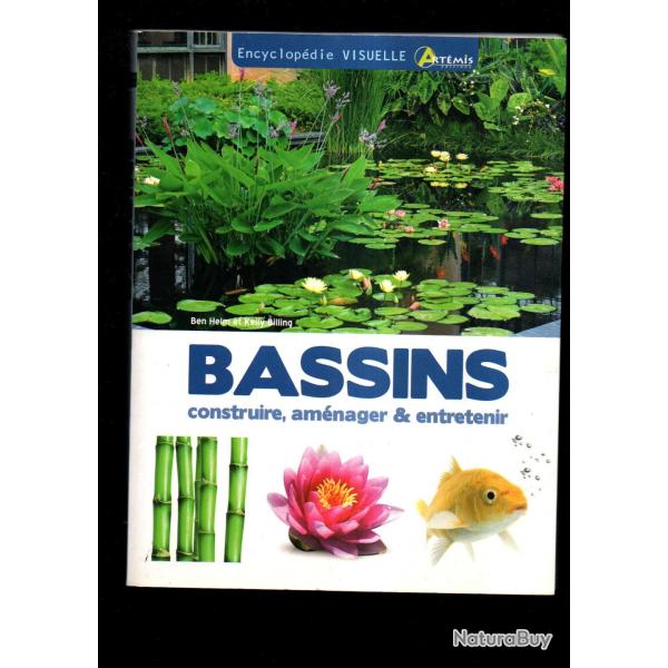 bassins, construire, am�nager et entretenir kelly belling encyclop�die visuelle