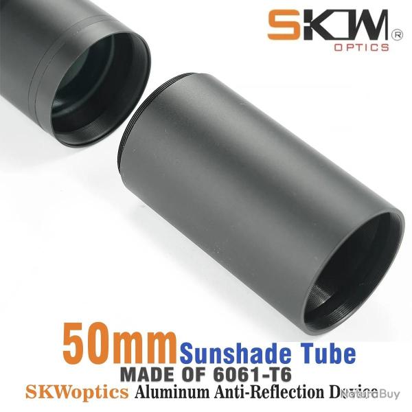Lunette de vis�e antireflet SKWoptics, tube pare-soleil, 50 mm-** Paiement en 3 ou 4 fois !!
