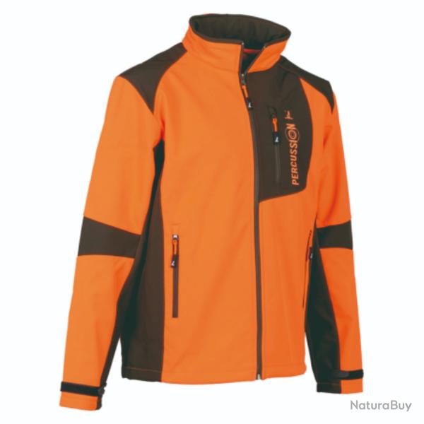 BLOUSON CHASSE SOFTSHELL PERCUSSION