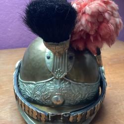 Casque de pompier Allemand 1890 fabriqu&eacute; par B.Franck & S&ouml;hne