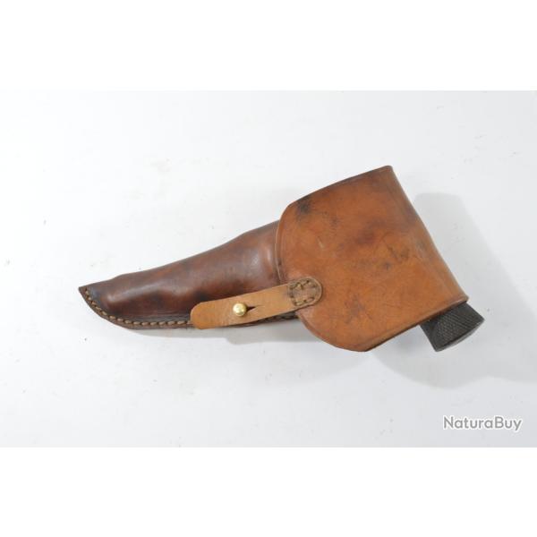 Repro �tui holster GAUCHER pour revolver Belge Syst�me Fagnus Maquaire 7,5mm 7mm