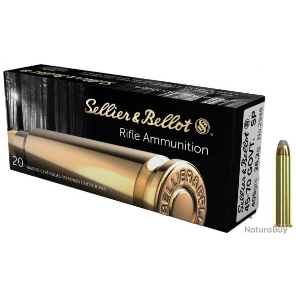 Selliot & Bellot cal.45-70 Gvt SP 405 grains - 26.25 grammes /20
