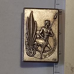 Insigne de la 2&egrave;me compagnie du 3&egrave;me r&eacute;giment &eacute;tranger d'infanterie (3&egrave;me REI) - FIA