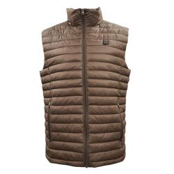 GILET CHAUFFANT FEMME MARRON - 2XL - 