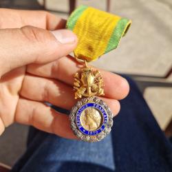 M&eacute;daille militaire 1870, valeur et discipline