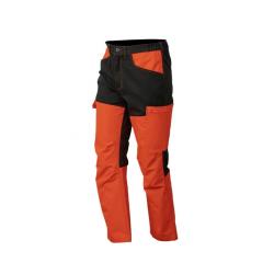 Pantalon Enfant Treeland Maquisard II Vert/Fluo Orange - 08a