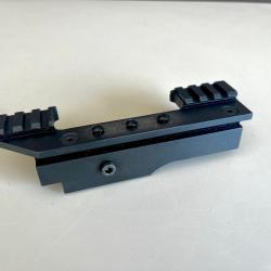 Montage de lunette lat&eacute;ral pour SCHMIDT RUBIN K31 avec rail Picatinny