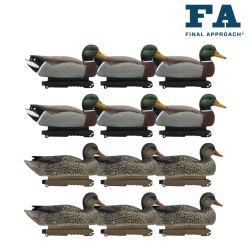 Formes de canard colvert LAST PASS x12 - FINAL APPROACH