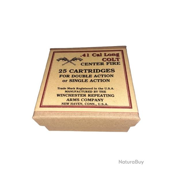 41 LC (Long Colt): Reproduction boite cartouches (vide) WIN 14676738