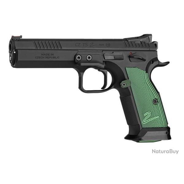 D�stockage ! Pistolet CZ TS2 Racing Green Cal.9X19