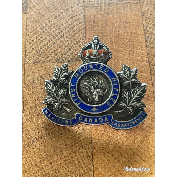 Insigne 1st mounted rifles "Canada'