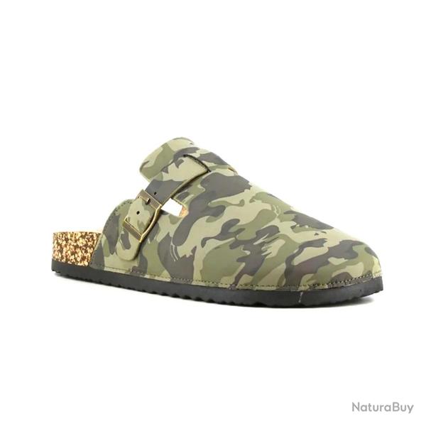 Sabots Homme Camo en Synth�tique PU - Tige Basse 44