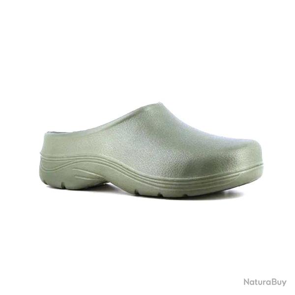 Sabots en plastique vert pour homme Confort et l�g�ret�