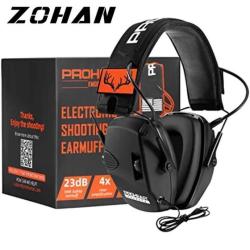 Casque de tir 1Euro sans r&eacute;serve Casque anti-bruit &eacute;lectronique ball-trap ZOHAN PROHEAR 23 db. A2