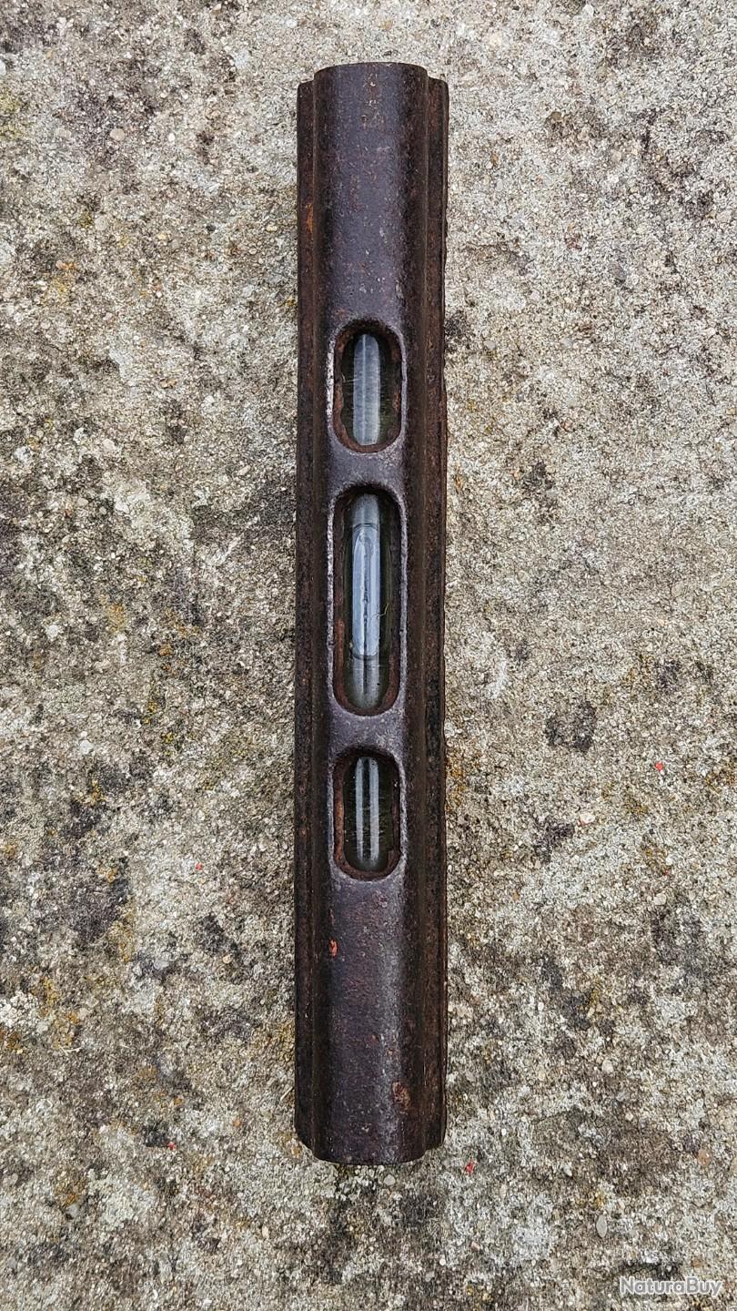 Ancien Niveau à Bulle En Bois - Outil Vintage - Longueur 40,5cm - Occasion