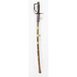 SABRE DE STYLE D&Eacute;RIV&Eacute; DU MOD&Egrave;LE D'OFFICIER DU 2&Egrave; R&Eacute;GIMENT DE CHASSEURS A CHEVAL France XX&egrave;