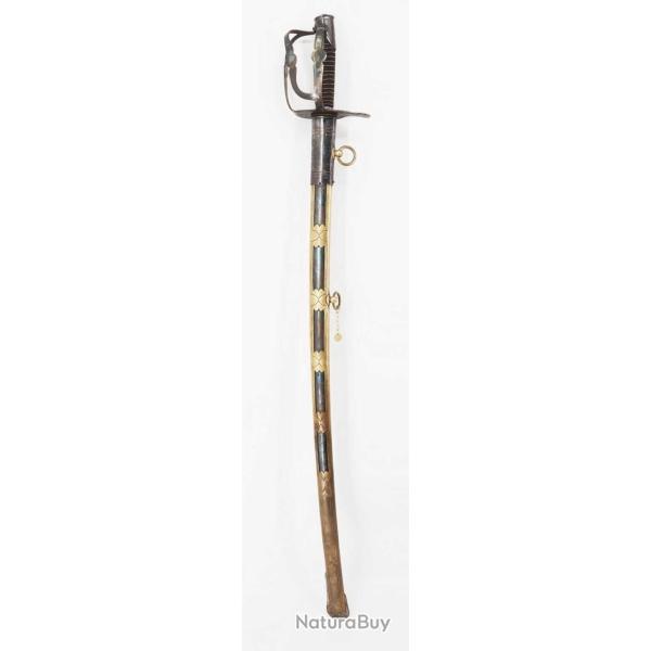 SABRE DE STYLE D�RIV� DU MOD�LE D'OFFICIER DU 2� R�GIMENT DE CHASSEURS A CHEVAL France XX�