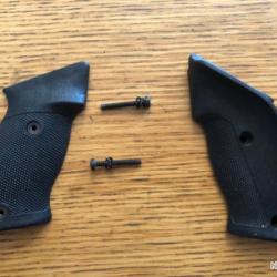 Pistolet &agrave; plombs Diana P5 Magnum ou Diana 5G: Plaquettes de crosses noires