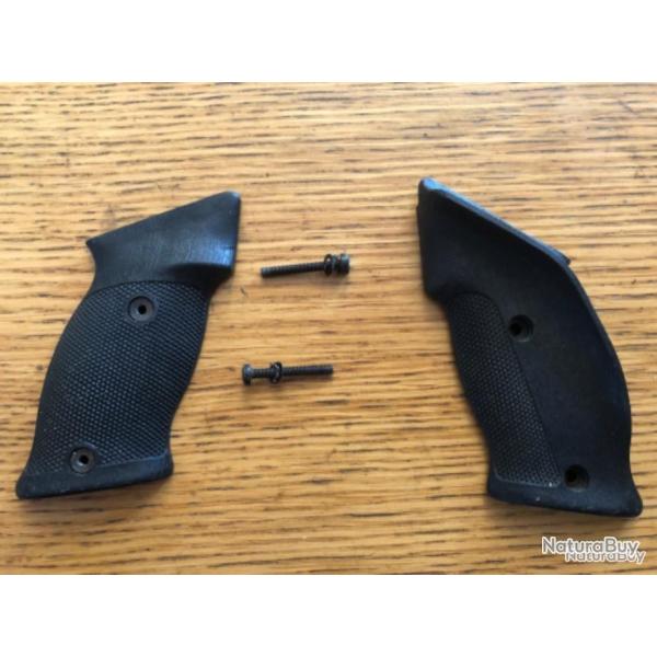 Pistolet � plombs Diana P5 Magnum ou Diana 5G: Plaquettes de crosses noires