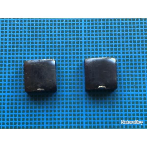 Weihrauch HW25 L: pi�ces de blocage carr�es du bloc arri�re d'origine de carabine � plombs HW 25 L