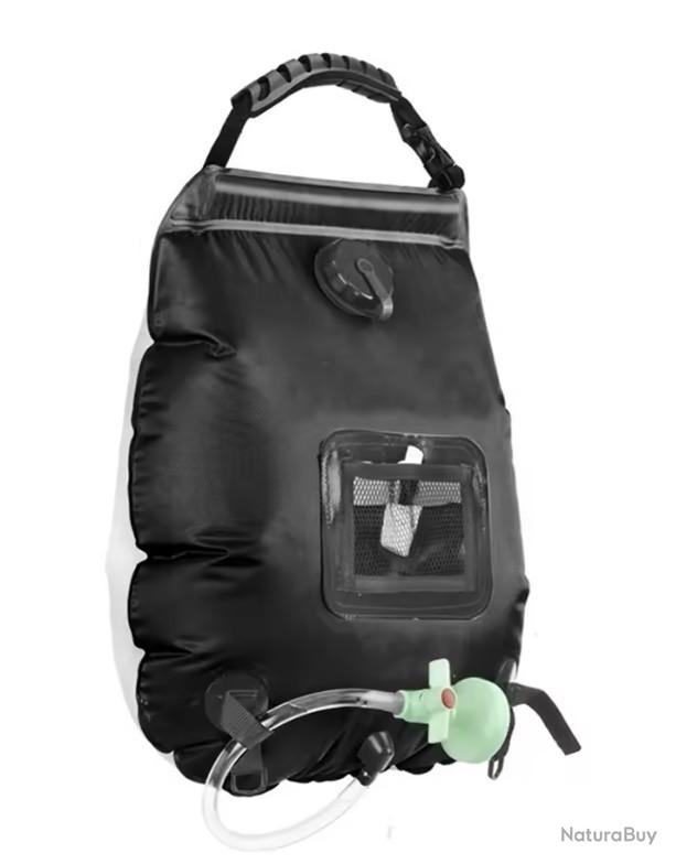Sac De Douche Solaire, Douche Portable,Sac De Douche,40 Litres, Camping
