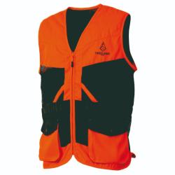 Gilet Summer Bi color Orange et Marron