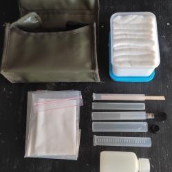 TROUSSE COMPLETE POUR ENTRETIEN MATERIEL OPTIQUE TERRAIN ARMEE NEUVE
