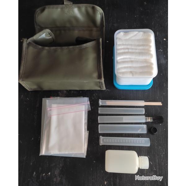 TROUSSE COMPLETE POUR ENTRETIEN MATERIEL OPTIQUE TERRAIN ARMEE NEUVE