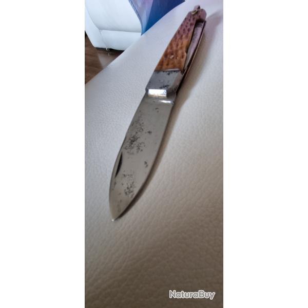 Magnifique Couteau ancien Bulldog Manufrance ann�es 50