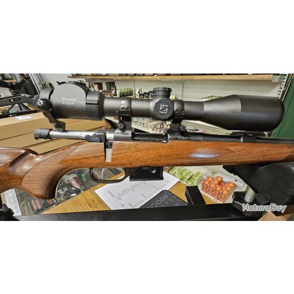 carabine  CZ 527 stutzen 222 Rem + lunette zeiss Duralyt 3-12x50