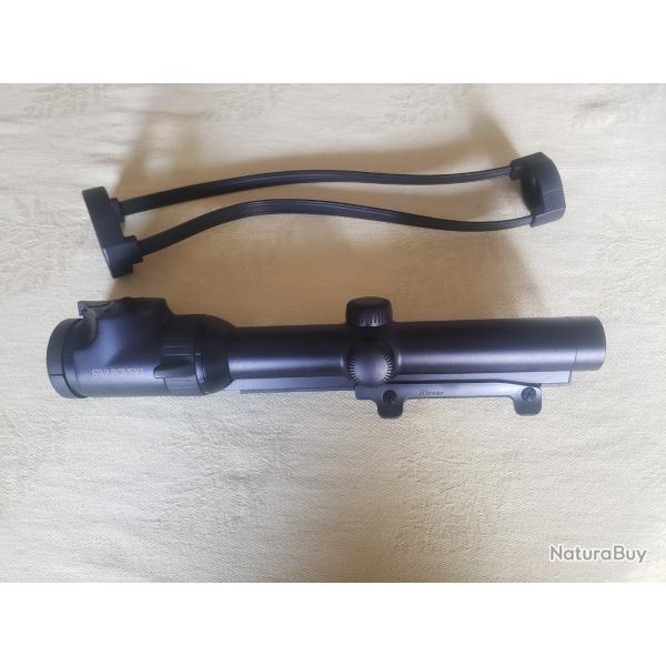 Lunettes de battue swarovski z6i  1-6�24montage blaser  �  rail.