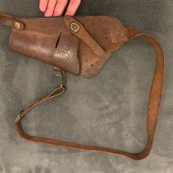 Holster us m7 epaule 1911 ww2 nominatif militaria ww2
