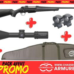 Pack carabine Winchester XPR Composite Threaded + Lunette Vector Optics + Fourreau 243 Win