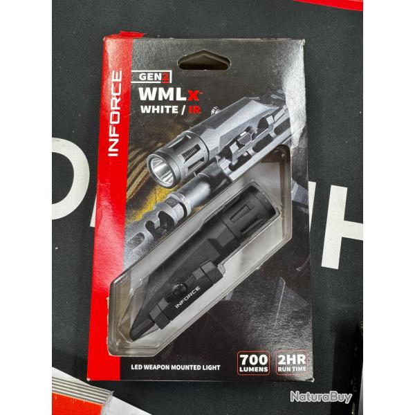 Lampe tactique INFORCE GEN 2 wmlkx White/ir