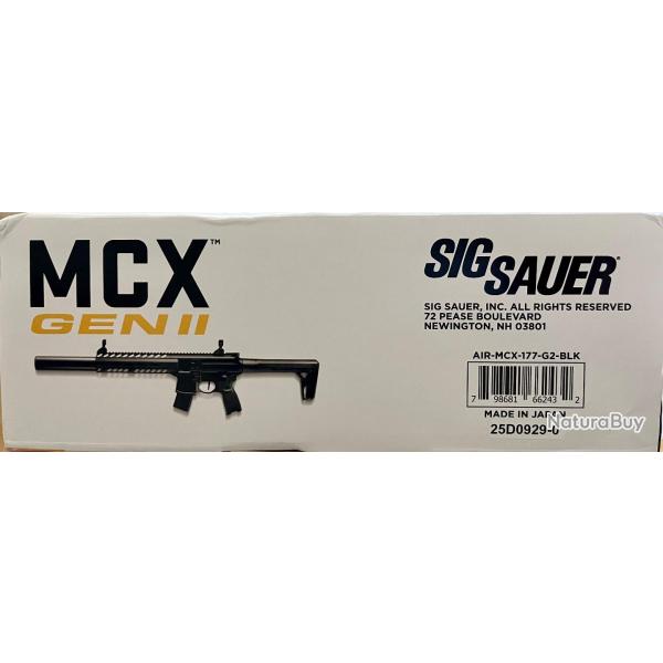 SIG SAUER MCX CO2 4,5mm