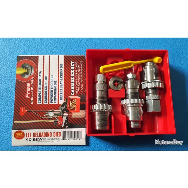 jeux 3 outils lee calibre 40 SW/10mm auto