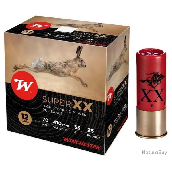 250 munitions WINCHESTER  Super XX 12/70 35g - Pb 5