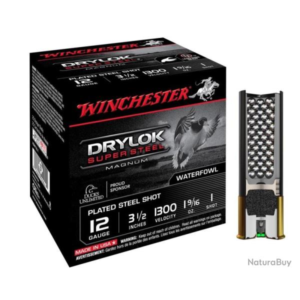 700 munitions WINCHESTER  Drylok Acier 12/89 44 g - Pb 3