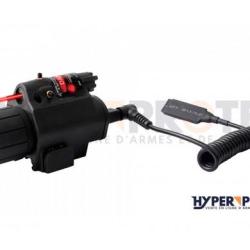 Hyper Access Pro Tactical - Lampe Laser Vert ou Rouge - Rouge