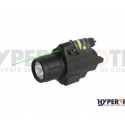 Hyper Access Pro Tactical - Lampe Laser Vert ou Rouge - Vert
