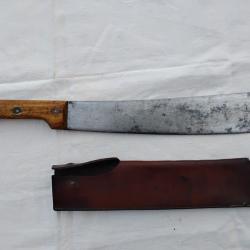 Coupe coupe de tirailleur s&eacute;negalais